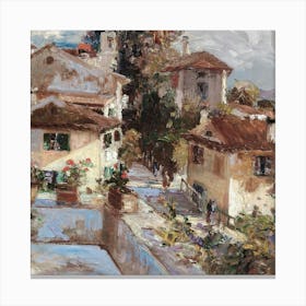 Cottages & Houses 5 Canvas Print