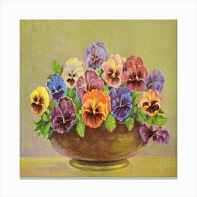 Pansy (1937) Canvas Print