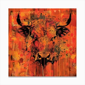 Bull Canvas Print 2 Canvas Print