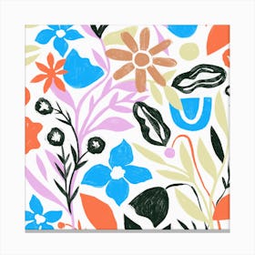 Floral Forest 2 Canvas Print