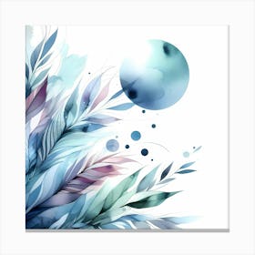 Watercolor Background 6 Canvas Print