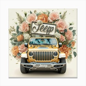 Jeep Wrangler 5 Canvas Print