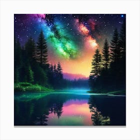 Galaxy Painting 12 Canvas Print