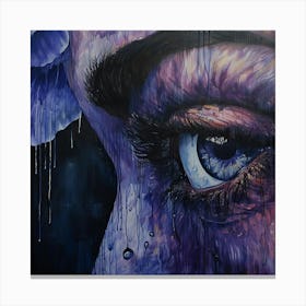 'Blue Eye' Canvas Print