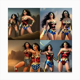 Wonder Woman 1 Canvas Print