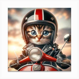 MEOW MEOW 3 Canvas Print