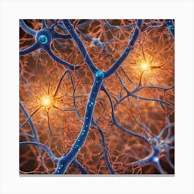 Motor Neurons Collection 4 1 Canvas Print