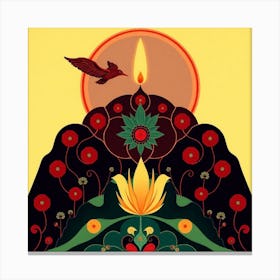 Tibetan Sunrise Canvas Print