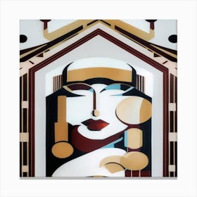 Art Deco #4 Canvas Print