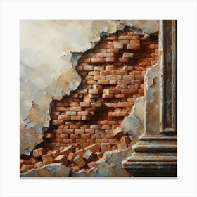 Brick Wall 6 Canvas Print