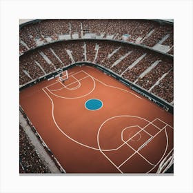 Basketball Court 29 Canvas Print