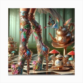 Alice In Wonderland 3 Canvas Print