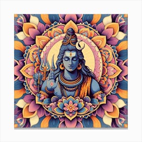 Lord Shiva 47 Canvas Print