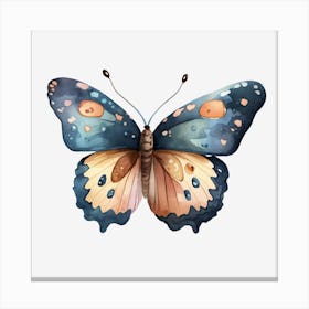 Watercolor Butterfly Canvas Print