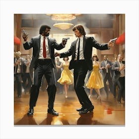 'Pulp Fiction' 1 Canvas Print