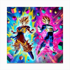 "Dual Focus Warriors" [Risky Sigma] Canvas Print