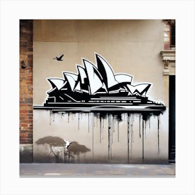Sydney Opera House 18 Canvas Print