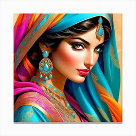 Exotic Beauty Artwork 213 Canvas Print