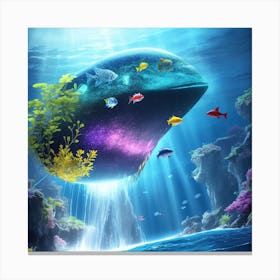 Mermaid Canvas Print