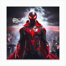 Nothing Impossible Be A hero Ca Style 9k Canvas Print