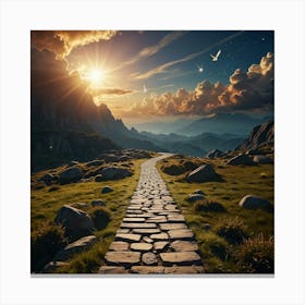 Path To Heaven 4 Canvas Print