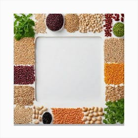 Frame Of Beans 4 Canvas Print