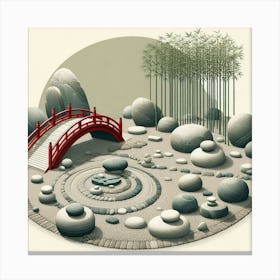 Japanese Garden Canvas Print