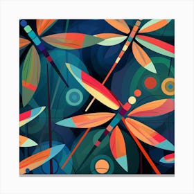 Dragonflies 63 Canvas Print