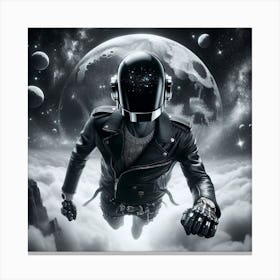 Daft Punk 4 Canvas Print