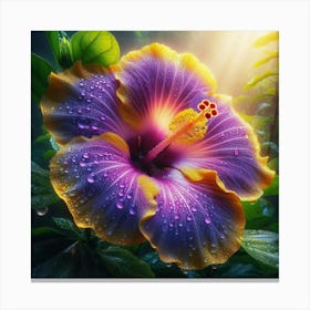 Hibiscus Flower 3 Canvas Print