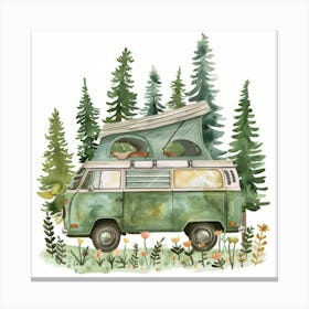 Camper Van 6 Canvas Print