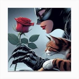 Catwoman Canvas Print