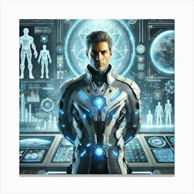 Head Scientist Canvas Print