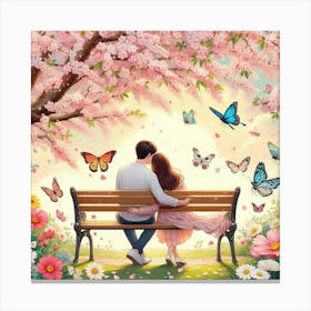 Cherry Blossoms 74 Canvas Print