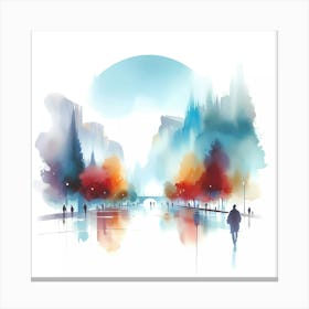 Cityscape 27 Canvas Print