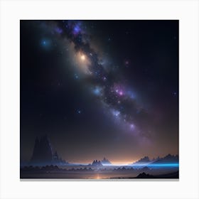 Galaxy Wallpaper 1 Canvas Print