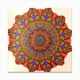 Mandala 12 Gisela Canvas Print