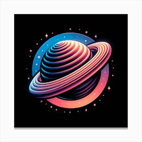 Saturn 6 Canvas Print