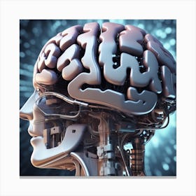 Artificial Brain 25 Canvas Print