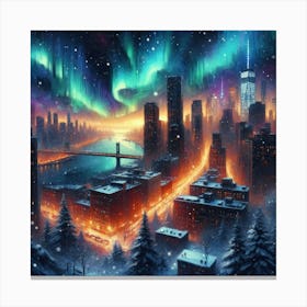 Frozen Echoes 3 Canvas Print