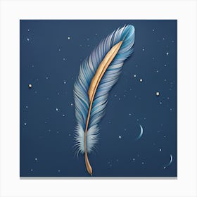 Feather Feather Feather 4 Canvas Print