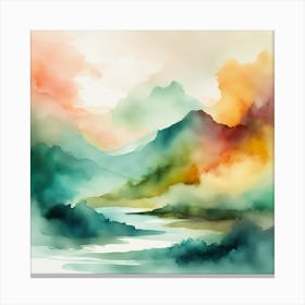 Ethereal Vista Canvas Print