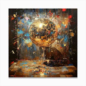 Disco Ball Art 23 Canvas Print