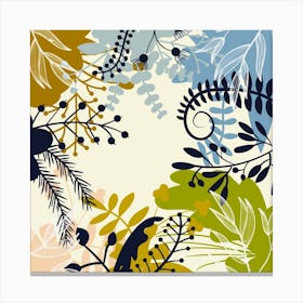 Floral Background 2 Canvas Print