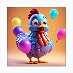 Cute Chick Canvas Print