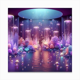 Underwater Scene Canvas Print