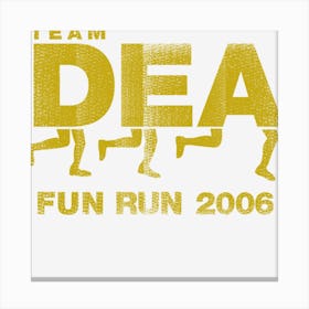 Dea Fun Run Canvas Print