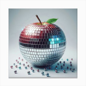 Disco Apple 2 Canvas Print