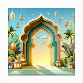 Ramadan 18 Canvas Print