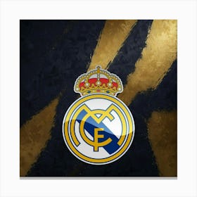 Real Madrid CF Logo Wall Art 8 Canvas Print